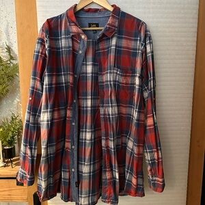 Lee Classic Red and Blue Checkered Shirt